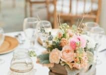 hermosos centros de mesa artificiales para boda