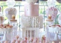 magníficas ideas de mesas de dulces para bodas elegantes