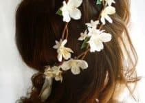 coronas de flores para el cabello para todos los gustos