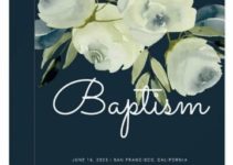 fotos para hacer invitaciones modernas para bautizo