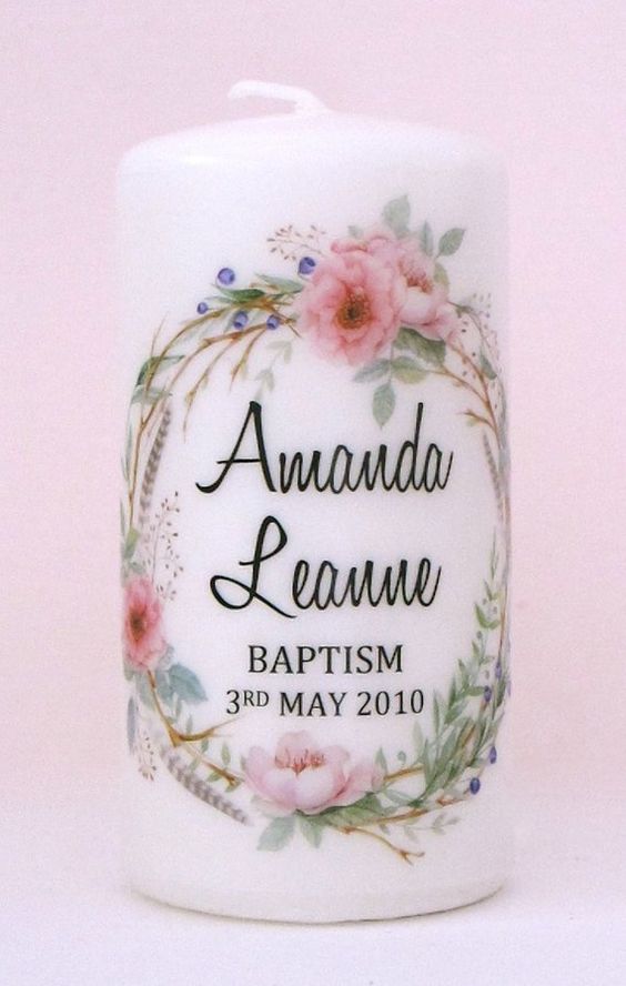 regalos para dar en un bautizo personalizados