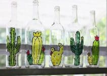 como decorar botellas de vidrio paso a paso