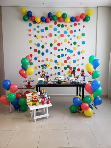 decoraciones simples para cumpleaños de niño