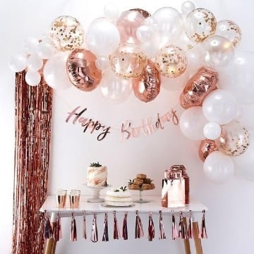 imagenes de decoraciones simples para cumpleaños