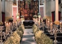ideas para decoracion de iglesia para boda
