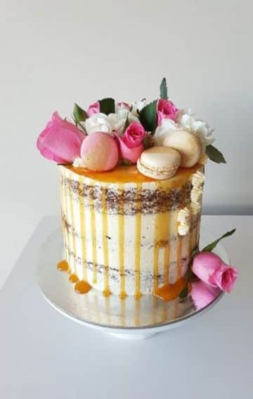 decoracion de tortas de cumpleaños para mujeres mayores