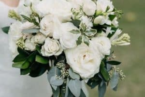 ramos de novias flores blancas naturales