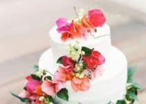 4 tortas con flores naturales para deleitarse