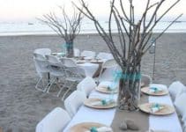 4 adornos para boda en la playa sencillos y elegantes