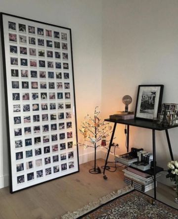 ideas con fotos polaroid para decorar
