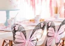 4 hermosas mariposas para decorar cumpleaños