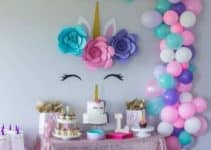 idea de fiesta tematica de unicornio para niña