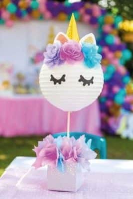 decoracion de unicornio bebe para fiesta