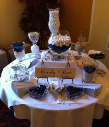 mesa de dulces para cumpleaños de hombres
