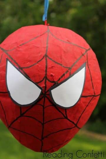 ideas para piñatas del hombre araña