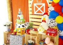 como hacer una fiesta tematica de la granja de zenon
