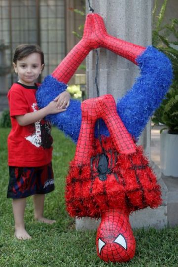 piñatas del hombre araña profesionales