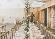 estilos de centros de mesa con globos para boda