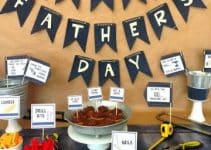 como hacer una decoracion para celebrar el dia del padre