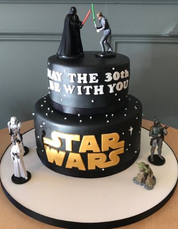 tortas de cumpleaños para adultos de star wars