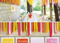 4 formas de hacer una decoracion de fiestas con papel crepe