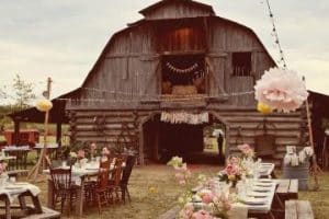 casamiento en el campo decoracion de mesas