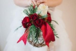 ramos de flores para niña en bodas