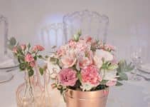 4 foras de hacer centros de mesa de cristal con flores