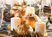 4 hermosas ideas de centros de mesa con calabazas