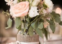 4 ideas para centros de mesa con mason jars