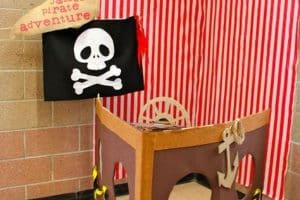 2 ejemplos para decoracion de piratas para niños