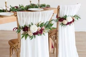 decoración de bodas sencillas mesa