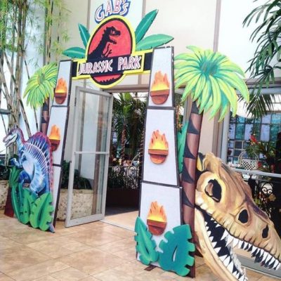 fiestas con tematica de dinosaurios inspiradas en jurassic park