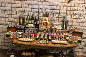 4 increíbles mesa de dulces harry potter para fiestas