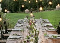 3 buenas ideas para decoración de mesas en jardín
