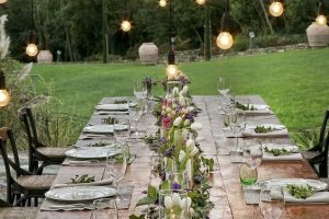 decoracion de mesas rusticas para bodas