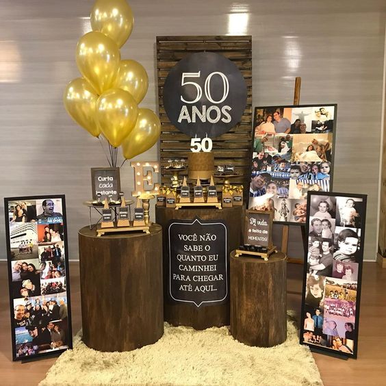 Decoracion Para 50 Años Hombres