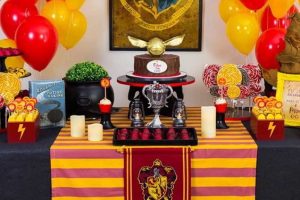 4 ideas para temática harry potter cumpleaños