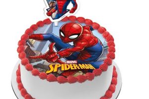 4 increíbles tortas de spiderman en crema para niños