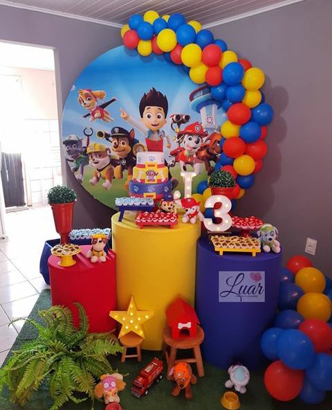Decoracion De Paw Patrol
