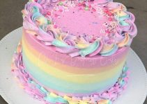 decoración de torta para niñas de 1 año fácil de hacer