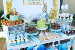 4 modelos de mesa de dulces baby shower para niño y niña