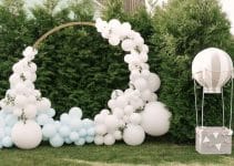 creativa decoración con globos matrimonio noviembre 2022