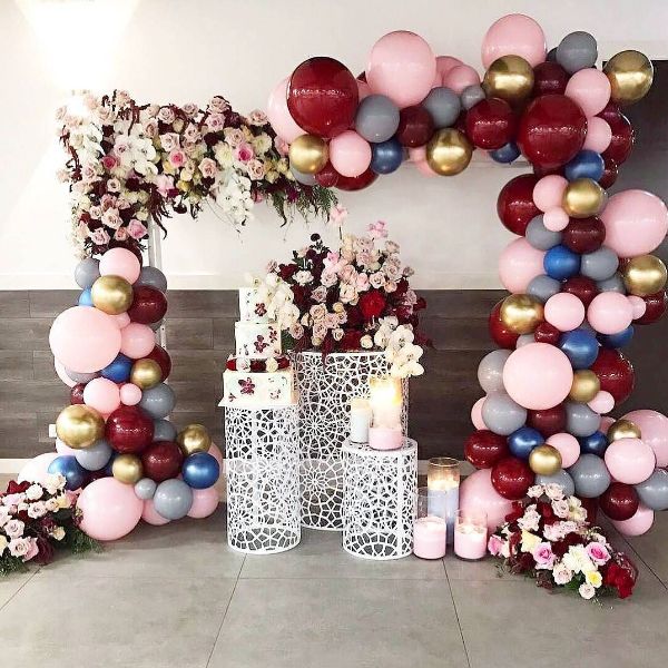 decoración con globos para 15 hermosos adornos