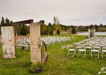 las bodas al aire libre rusticas en 3 espacios