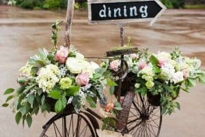 6 adornos vintage bodas al aire libre elegantes
