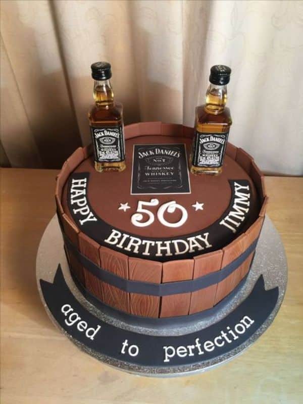 cumpleaños de hombre adulto pasteles originales